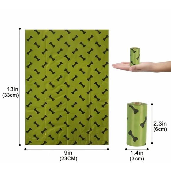 3 Pack of 8 Roll Bundle Dog Poop Bags - Picture 7 of 10